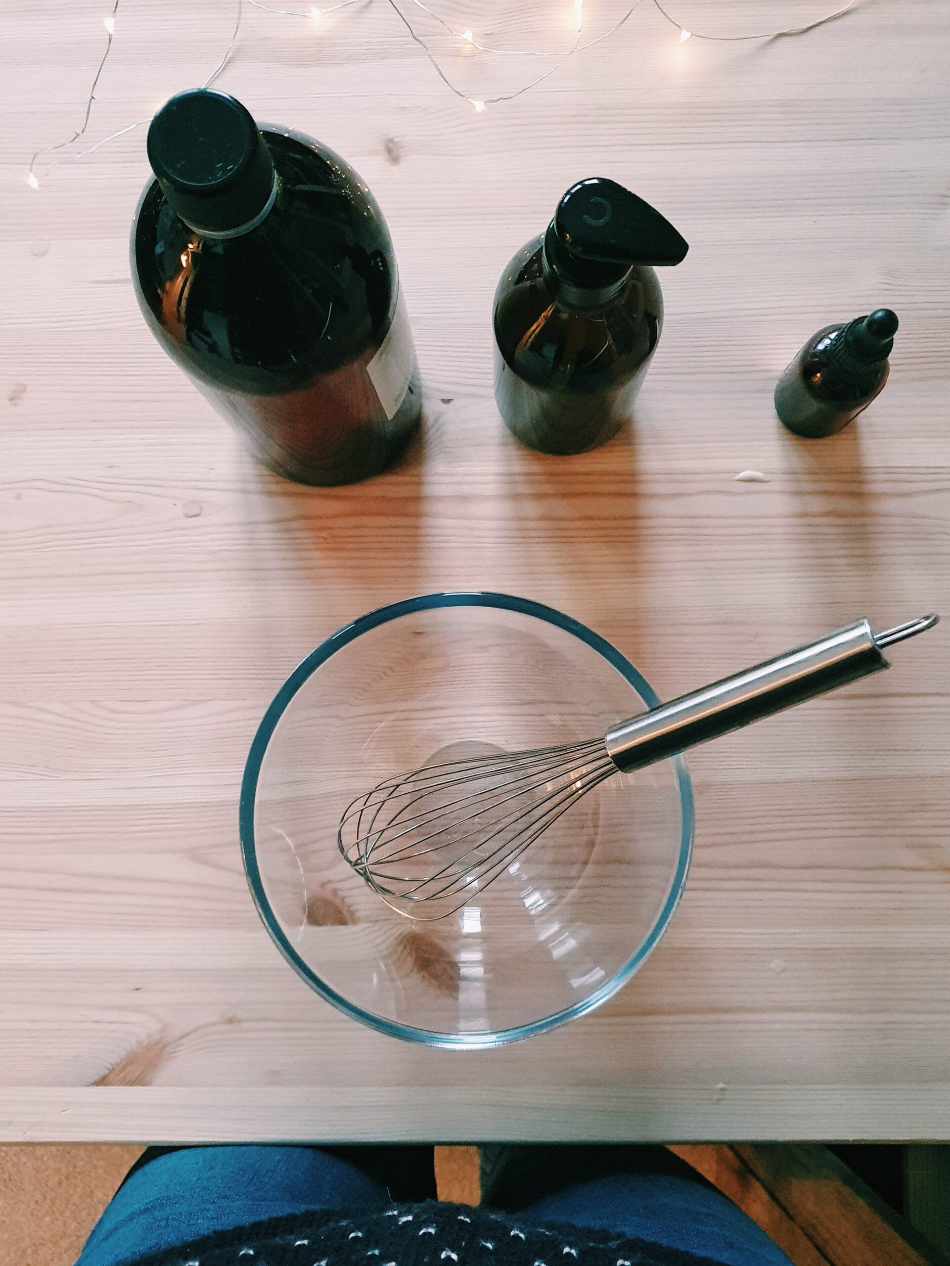Making a natural liquid soap with essential oils - The Smallest Light